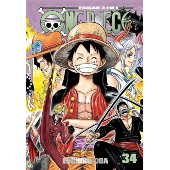 One Piece 3 em 1 Vol. 34