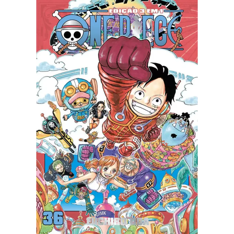 One Piece 3 em 1 Vol. 36 One Piece 3 em 1 Vol. 36
