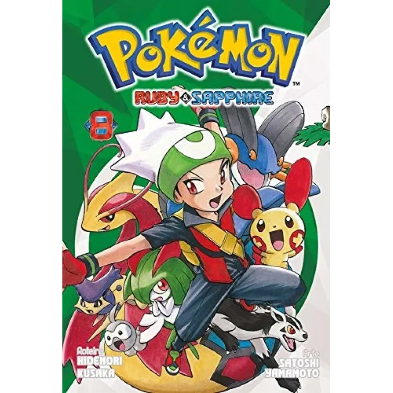 Pokemon (Mangá) Ruby & Sapphire Vol. 08