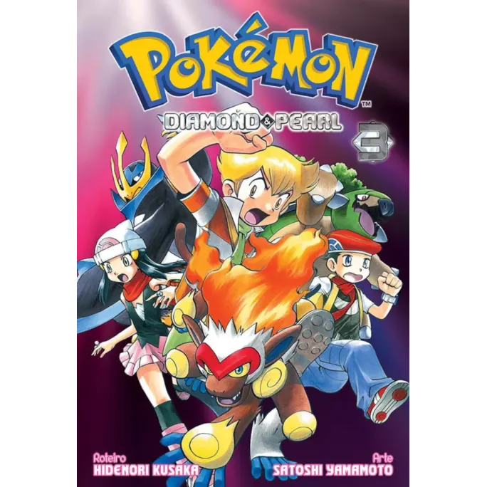 Pokemon (Mangá) Diamond And Pearl Vol. 03