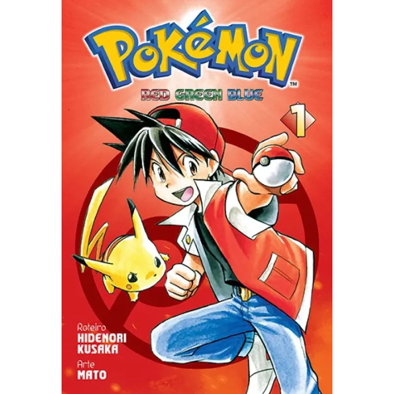 Pokemon (Mangá) Red Green Blue Vol. 01