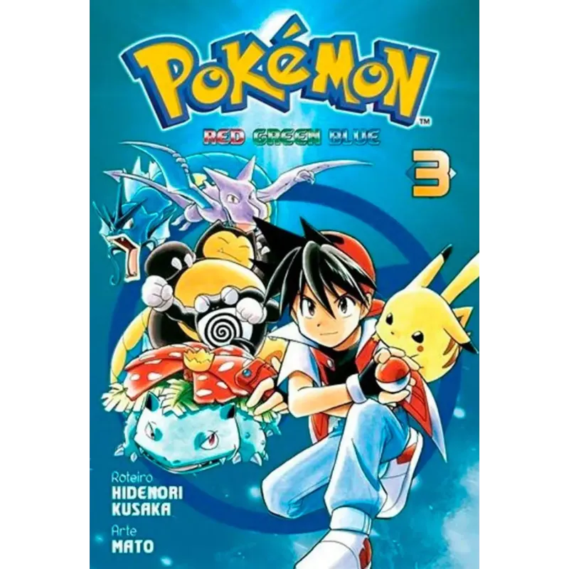 Pokemon (Mangá) Red Green Blue Vol. 03