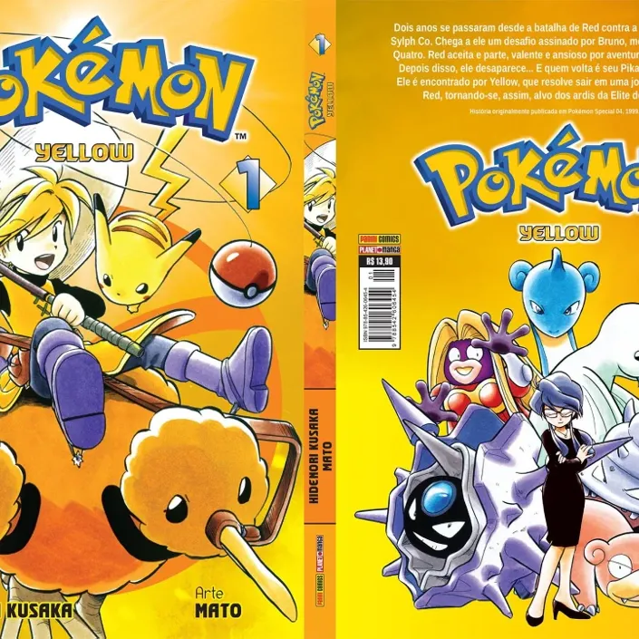 Pokemon (Mangá) Yellow Vol. 01 Pokemon (Mangá) Yellow Vol. 01