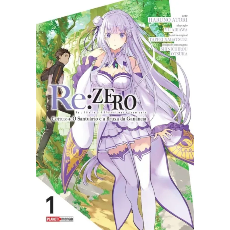 Re: Zero Capitulo 4: O Santuário e a Bruxa da Ganância - Vol. 01