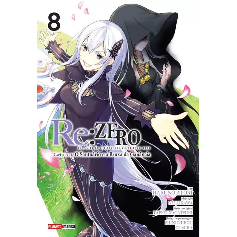 Re: Zero Capitulo 4: O Santuário e a Bruxa da Ganância - Vol. 08