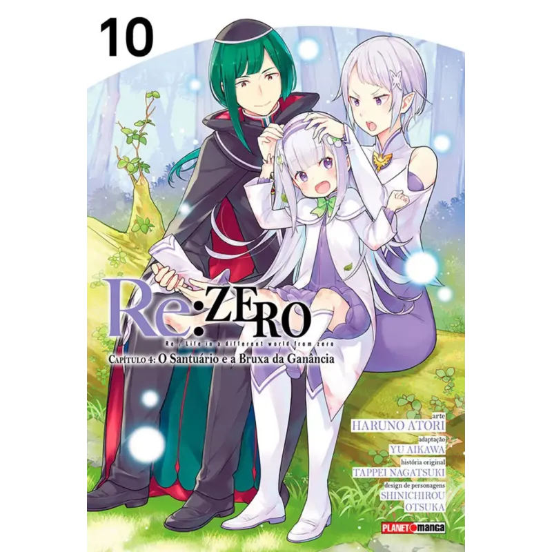 Re: Zero Capitulo 4: O Santuário e a Bruxa da Ganância - Vol. 10