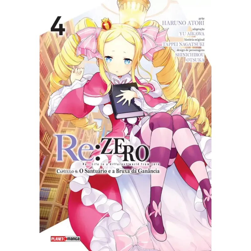 Re: Zero Capitulo 4: O Santuário e a Bruxa da Ganância - Vol. 04