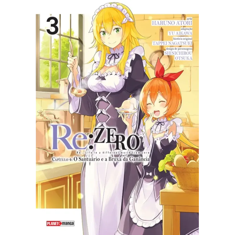 Re: Zero Capitulo 4: O Santuário e a Bruxa da Ganância - Vol. 03