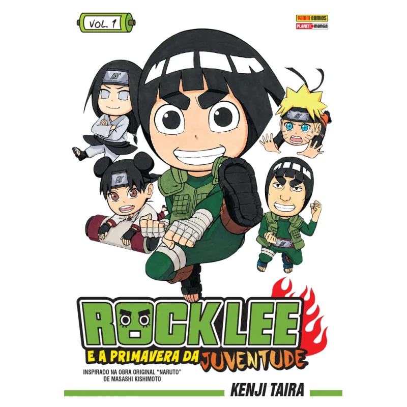 Rock Lee e a Primavera da Juventude Vol. 01