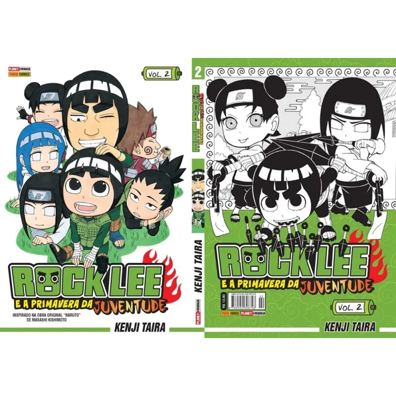 Rock Lee e a Primavera da Juventude Vol. 02