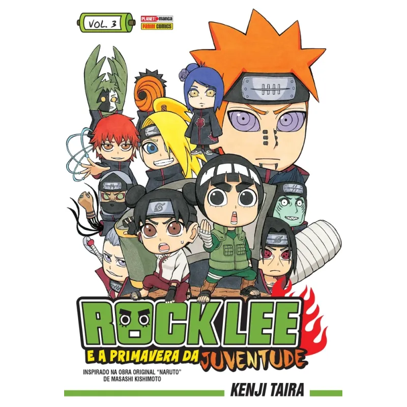 Rock Lee e a Primavera da Juventude Vol. 03