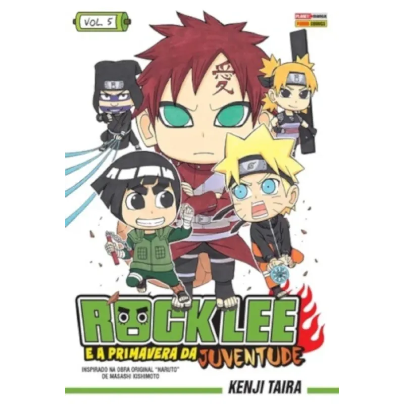 Rock Lee e a Primavera da Juventude Vol. 05