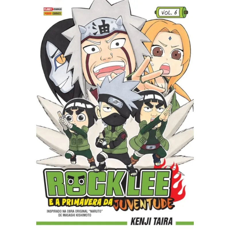 Rock Lee e a Primavera da Juventude Vol. 06