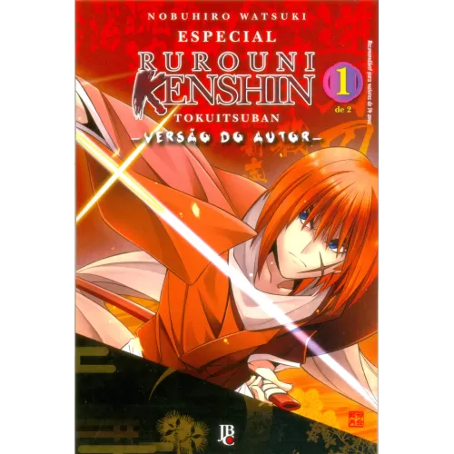 Rurouni Kenshin Tokuitsuban - Versão do Autor - Vol. 01