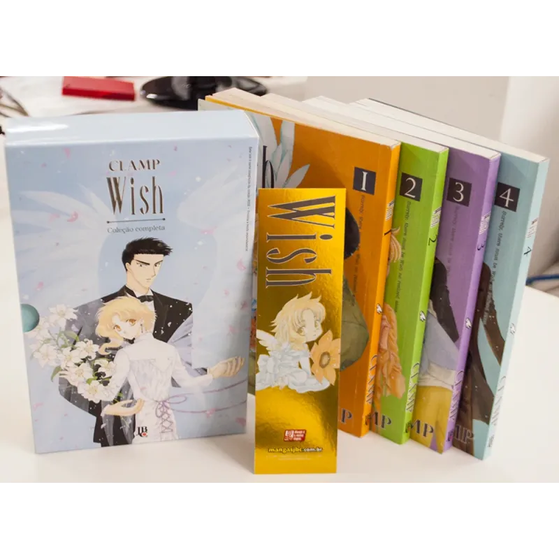 Wish - Box Vol. 01 a 04 - Coleção Completa