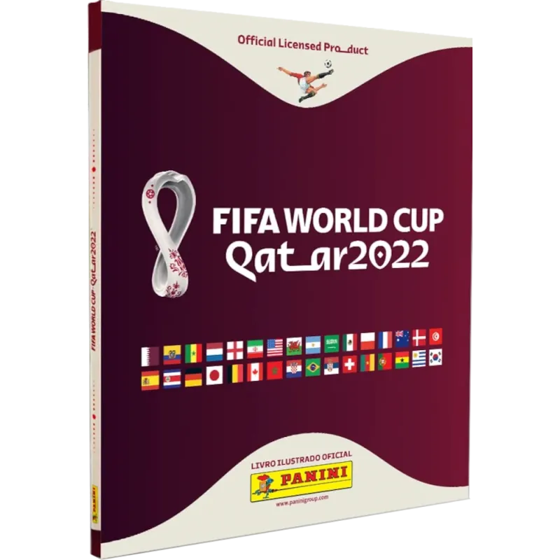 Copa do Mundo 2022 - Álbum Capa Dura (FIFA World Cup Qatar 2022)