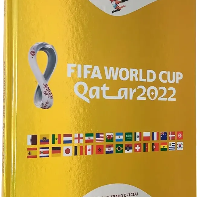 Copa do Mundo 2022 - Álbum Capa Dura Dourado (FIFA World Cup Qatar 2022) Copa do Mundo 2022 - Álbum Capa Dura Dourado (FIFA World Cup Qatar 2022)