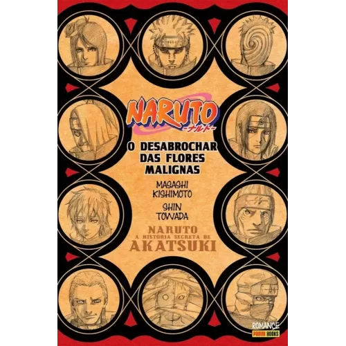 Naruto - A História Secreta da Akatsuki: O Desabrochar das Flores Malignas (Literatura)
