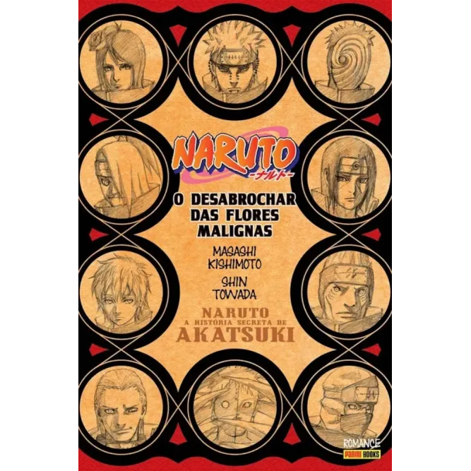 Naruto - A História Secreta da Akatsuki: O Desabrochar das Flores Malignas (Literatura)