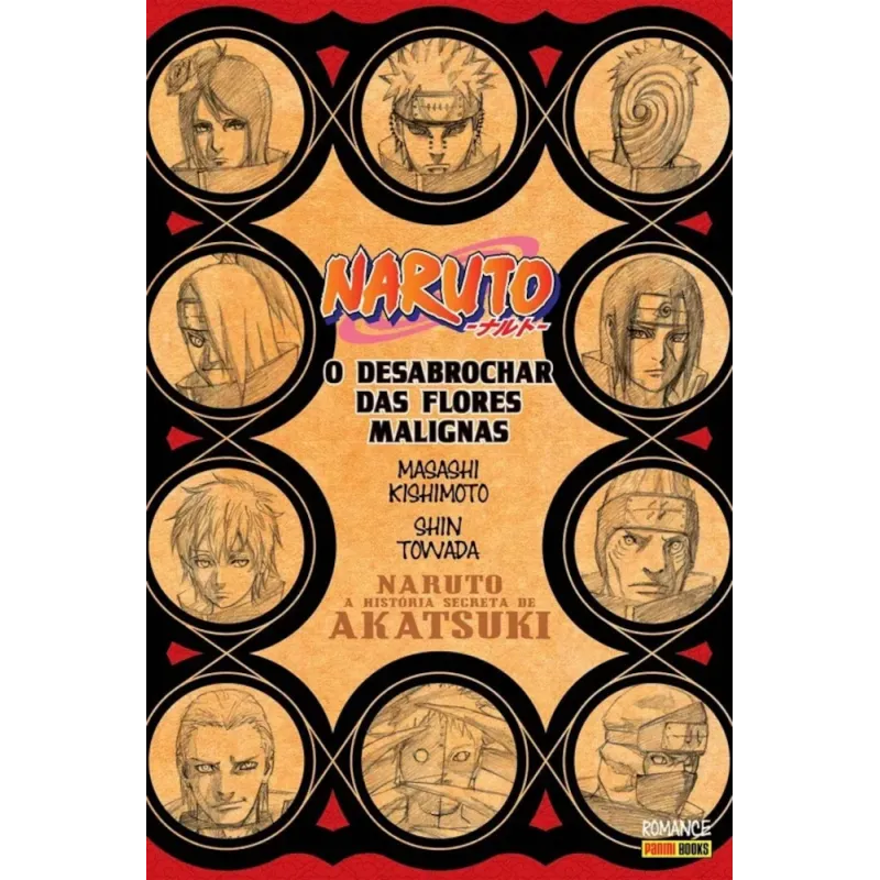 Naruto - A História Secreta da Akatsuki: O Desabrochar das Flores Malignas (Literatura)