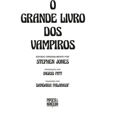 Grande Livro dos Vampiros, O