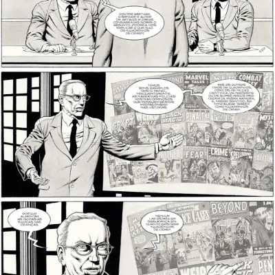 Fredric, William e a Amazona: Perseguição e Censura aos Quadrinhos