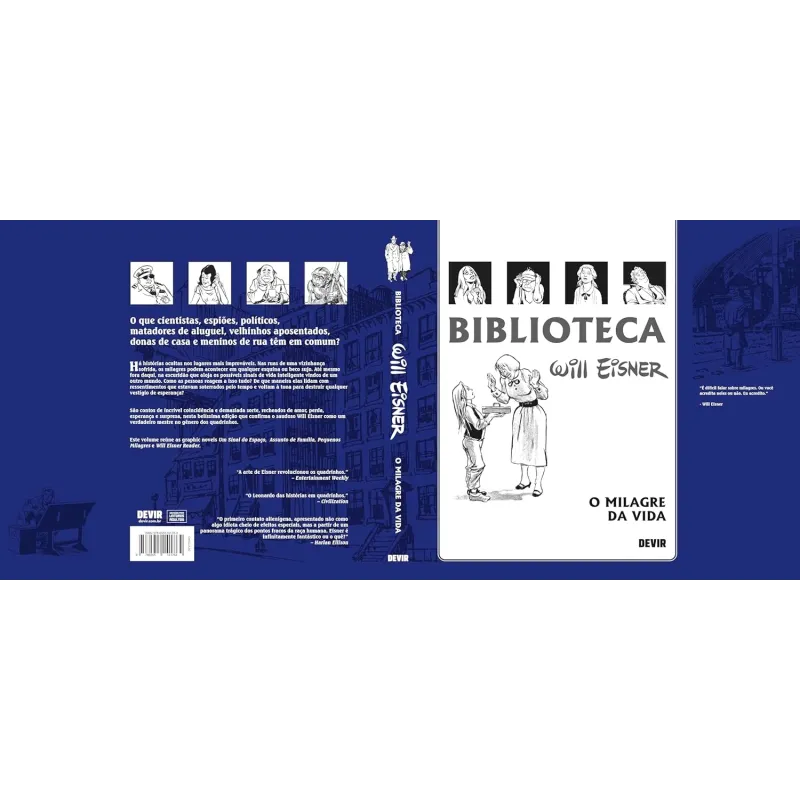 Biblioteca Eisner: O Milagre da Vida - 2A Edição Biblioteca Eisner: O Milagre da Vida - 2A Edição