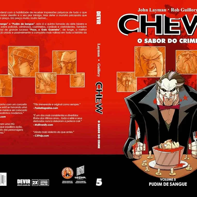 Chew: O Sabor do Crime Vol. 05 - Pudim de Sangue