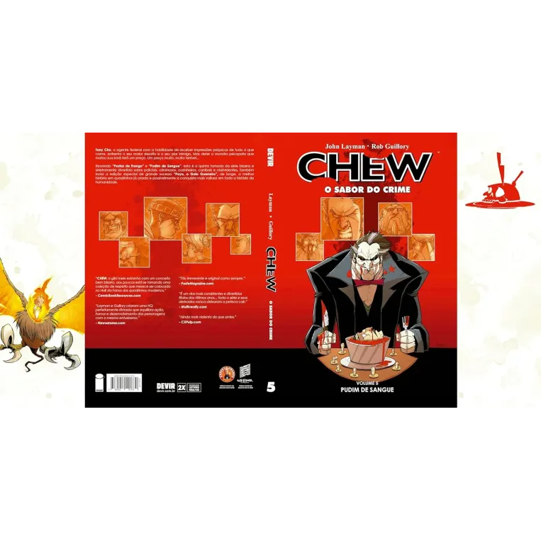Chew: O Sabor do Crime Vol. 05 - Pudim de Sangue