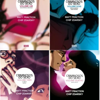 Kit Criminosos do Sexo com Bookplate