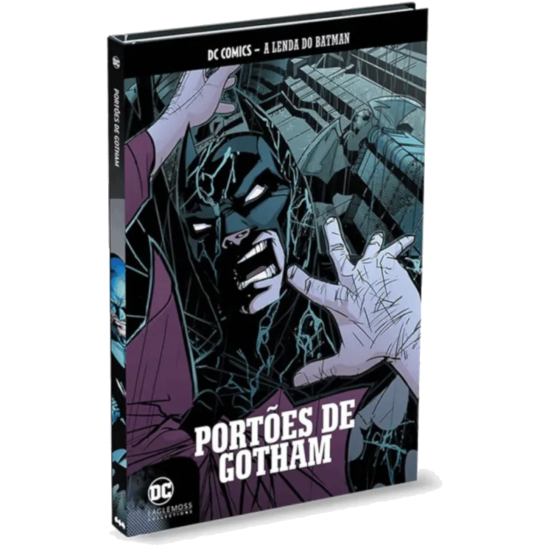DC Comics A Lenda do Batman Vol. 03 - Portões de Gotham - Eaglemoss DC Comics A Lenda do Batman Vol. 03 - Portões de Gotham - Eaglemoss