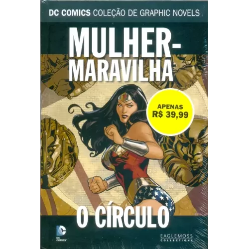 DC Comics Coleção de Graphic Novels Vol. 17 - Mulher-Maravilha: O Círculo - Eaglemoss