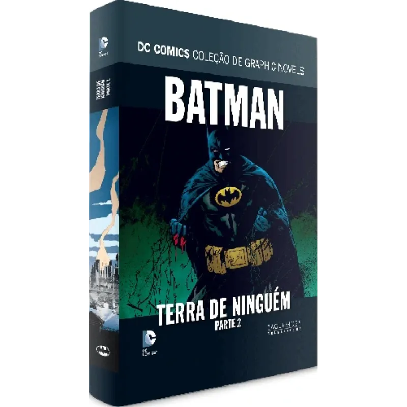 DC Comics Coleção de Graphic Novels Especial Batman Vol. 03 - Batman: Terra de Ninguém Parte 2 - Eaglemoss