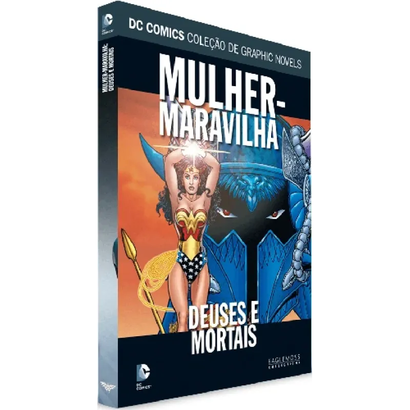 DC Comics Coleção de Graphic Novels Vol. 38 - Mulher-Maravilha: Deuses e Mortais - Eaglemoss