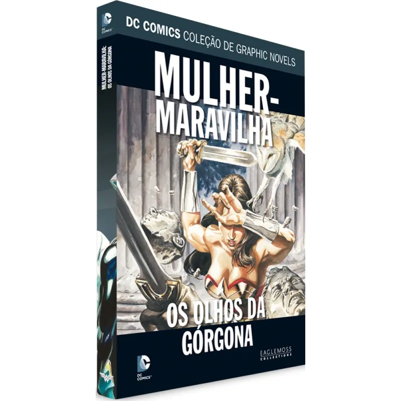 DC Comics Coleção de Graphic Novels Vol. 47 - Mulher-Maravilha: Os Olhos da Górgona - Eaglemoss