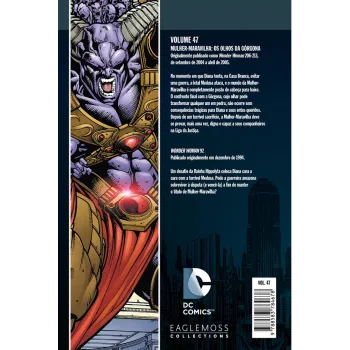 DC Comics Coleção de Graphic Novels Vol. 47 - Mulher-Maravilha: Os Olhos da Górgona - Eaglemoss