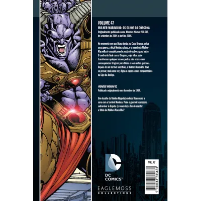 DC Comics Coleção de Graphic Novels Vol. 47 - Mulher-Maravilha: Os Olhos da Górgona - Eaglemoss