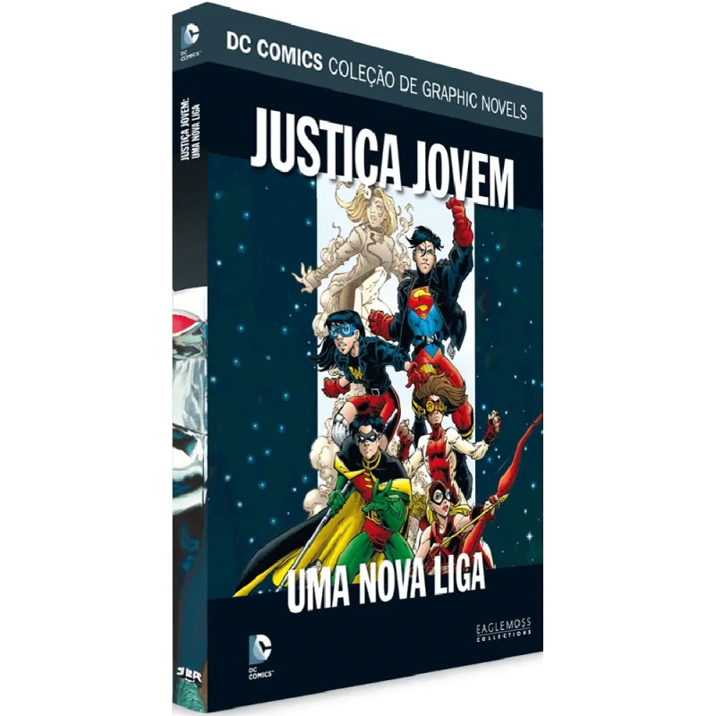 DC Comics Coleção de Graphic Novels Vol. 49 - Justiça Jovem: Uma Nova Liga - Eaglemoss