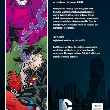 DC Comics Coleção de Graphic Novels Vol. 49 - Justiça Jovem: Uma Nova Liga - Eaglemoss DC Comics Coleção de Graphic Novels Vol. 49 - Justiça Jovem: Uma Nova Liga - Eaglemoss