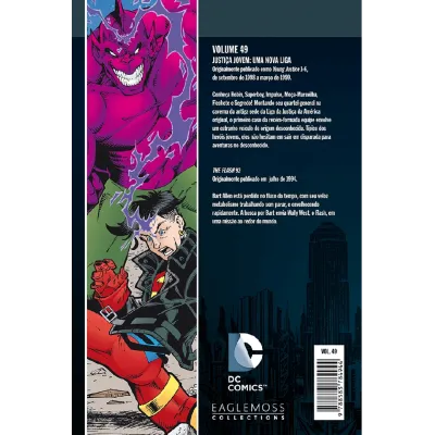 DC Comics Coleção de Graphic Novels Vol. 49 - Justiça Jovem: Uma Nova Liga - Eaglemoss