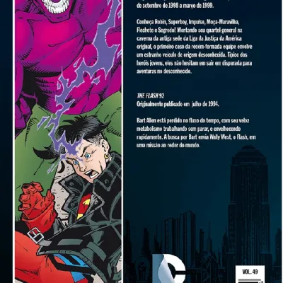 DC Comics Coleção de Graphic Novels Vol. 49 - Justiça Jovem: Uma Nova Liga - Eaglemoss DC Comics Coleção de Graphic Novels Vol. 49 - Justiça Jovem: Uma Nova Liga - Eaglemoss