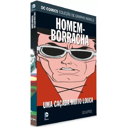DC Comics Coleção de Graphic Novels Vol. 54 - Homem-Borracha: Uma Caçada Muito Louca - Eaglemoss