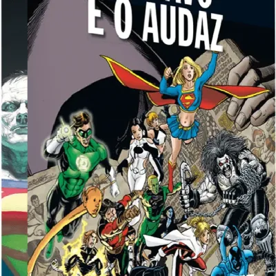 DC Comics Coleção de Graphic Novels Vol. 53 - O Bravo e o Audaz: Os Donos da Sorte - Eaglemoss DC Comics Coleção de Graphic Novels Vol. 53 - O Bravo e o Audaz: Os Donos da Sorte - Eaglemoss