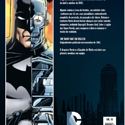 DC Comics Coleção de Graphic Novels Vol. 53 - O Bravo e o Audaz: Os Donos da Sorte - Eaglemoss DC Comics Coleção de Graphic Novels Vol. 53 - O Bravo e o Audaz: Os Donos da Sorte - Eaglemoss