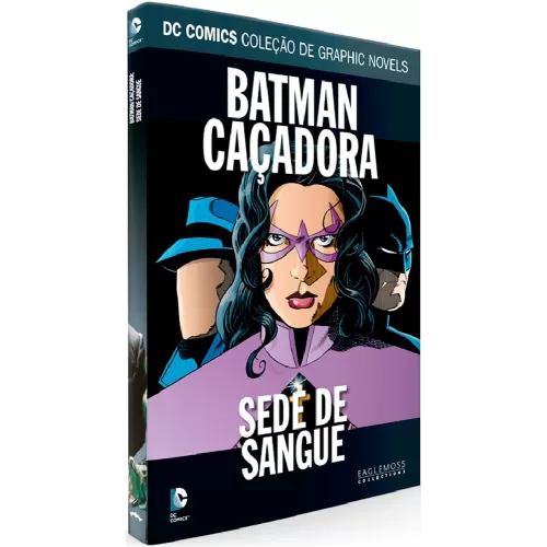 DC Comics Coleção de Graphic Novels Vol. 61 - Batman/Caçadora - Sede de Sangue - Eaglemoss