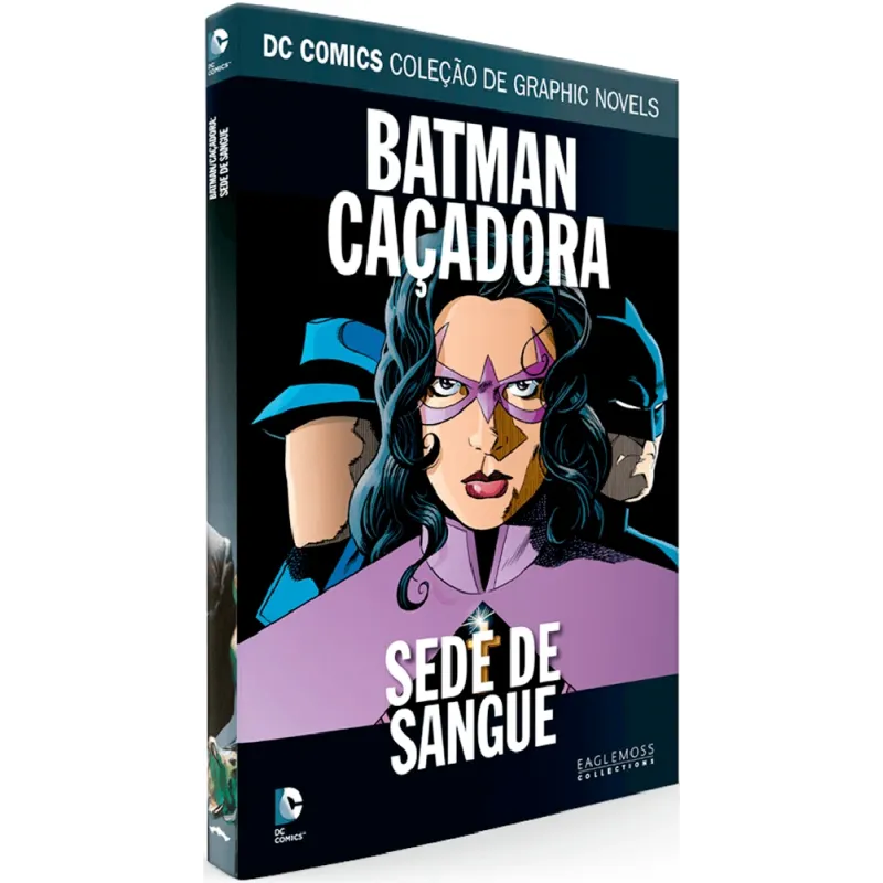 DC Comics Coleção de Graphic Novels Vol. 61 - Batman/Caçadora - Sede de Sangue - Eaglemoss