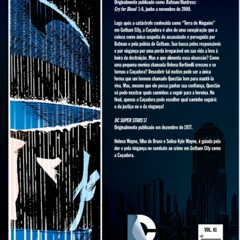 DC Comics Coleção de Graphic Novels Vol. 61 - Batman/Caçadora - Sede de Sangue - Eaglemoss DC Comics Coleção de Graphic Novels Vol. 61 - Batman/Caçadora - Sede de Sangue - Eaglemoss