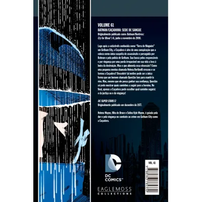 DC Comics Coleção de Graphic Novels Vol. 61 - Batman/Caçadora - Sede de Sangue - Eaglemoss
