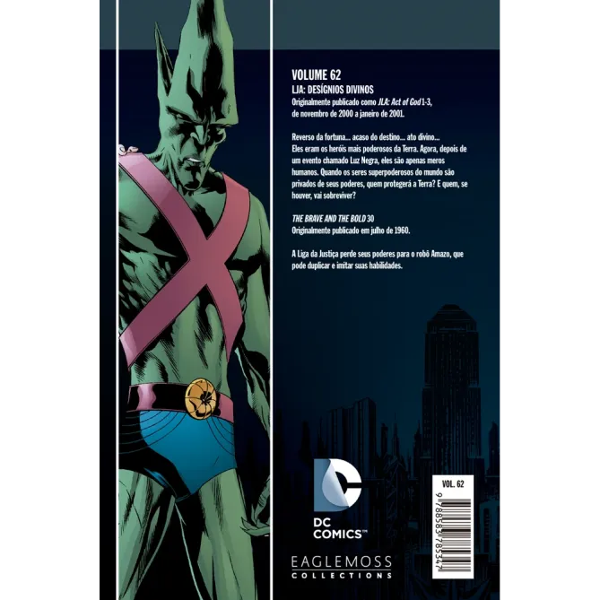 DC Comics Coleção de Graphic Novels Vol. 62 - LJA - Desígnios Divinos - Eaglemoss
