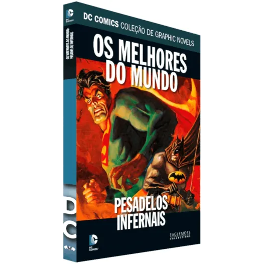 DC Comics Coleção de Graphic Novels Vol. 68 - Os Melhores do Mundo: Pesadelos Infernais - Eaglemoss DC Comics Coleção de Graphic Novels Vol. 68 - Os Melhores do Mundo: Pesadelos Infernais - Eaglemoss